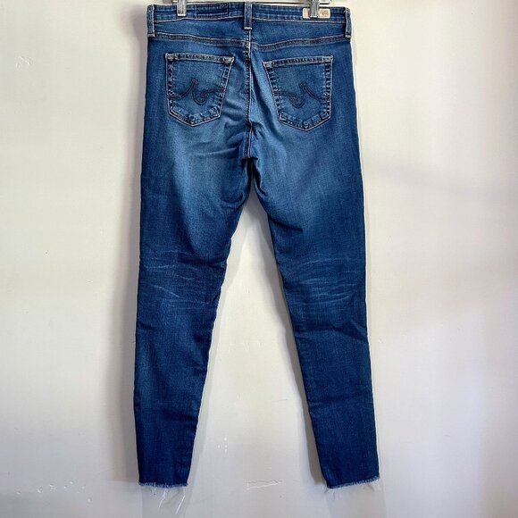AG Adriano Goldschmied The Legging Ankle Skinny Medium Wash Jeans | Size 29R - Picture 4 of 14